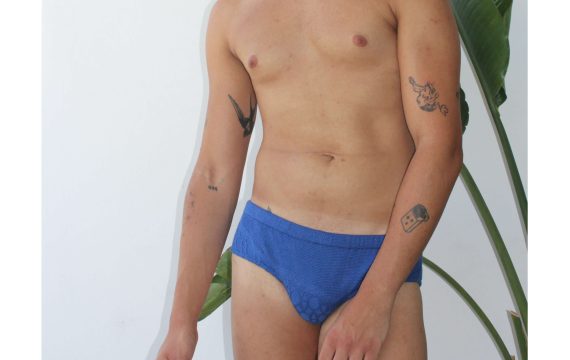 Oceanus Engraving Swim Brief - Image 2