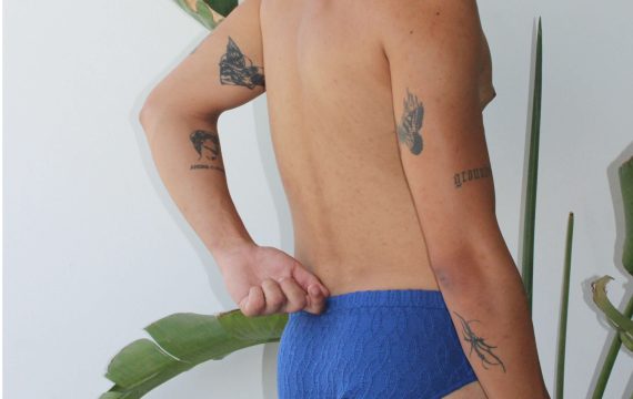 Oceanus Engraving Swim Brief - Image 4