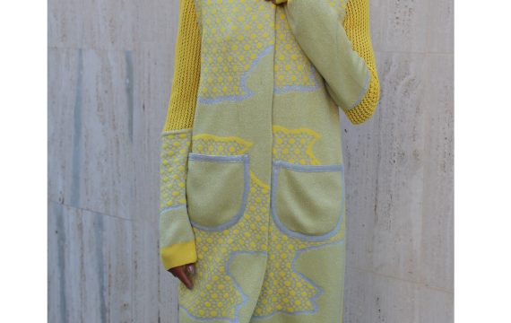 Nettal Patchwork Coat - Image 4