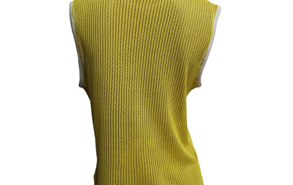 Nettal Topography Top - Yellow - Image 5
