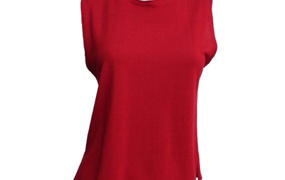 Nettal Topography Top - Red