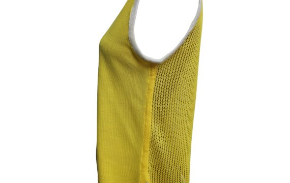 Nettal Topography Top - Yellow - Image 4