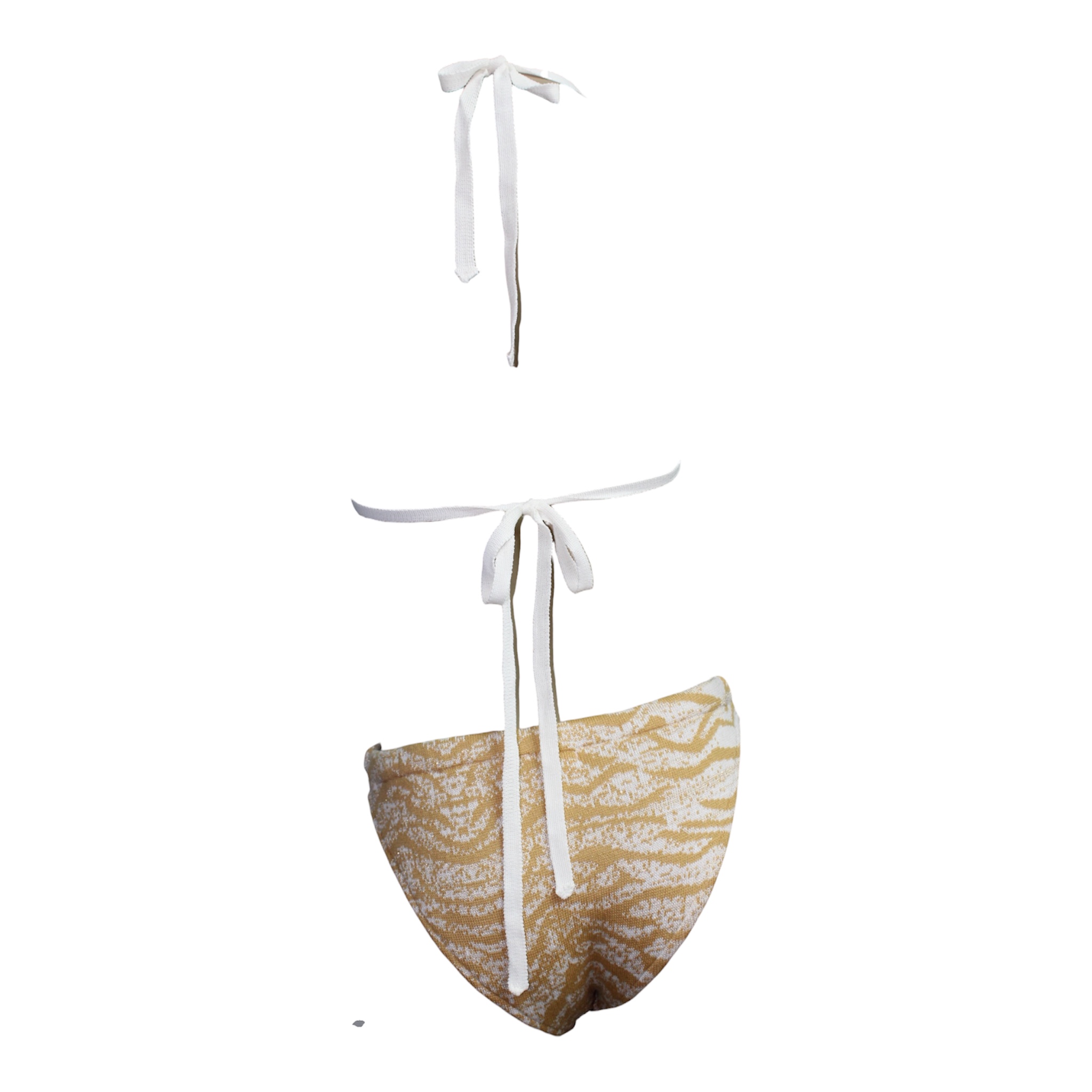 Charlee Brazilian Bikini - Gold - Image 3