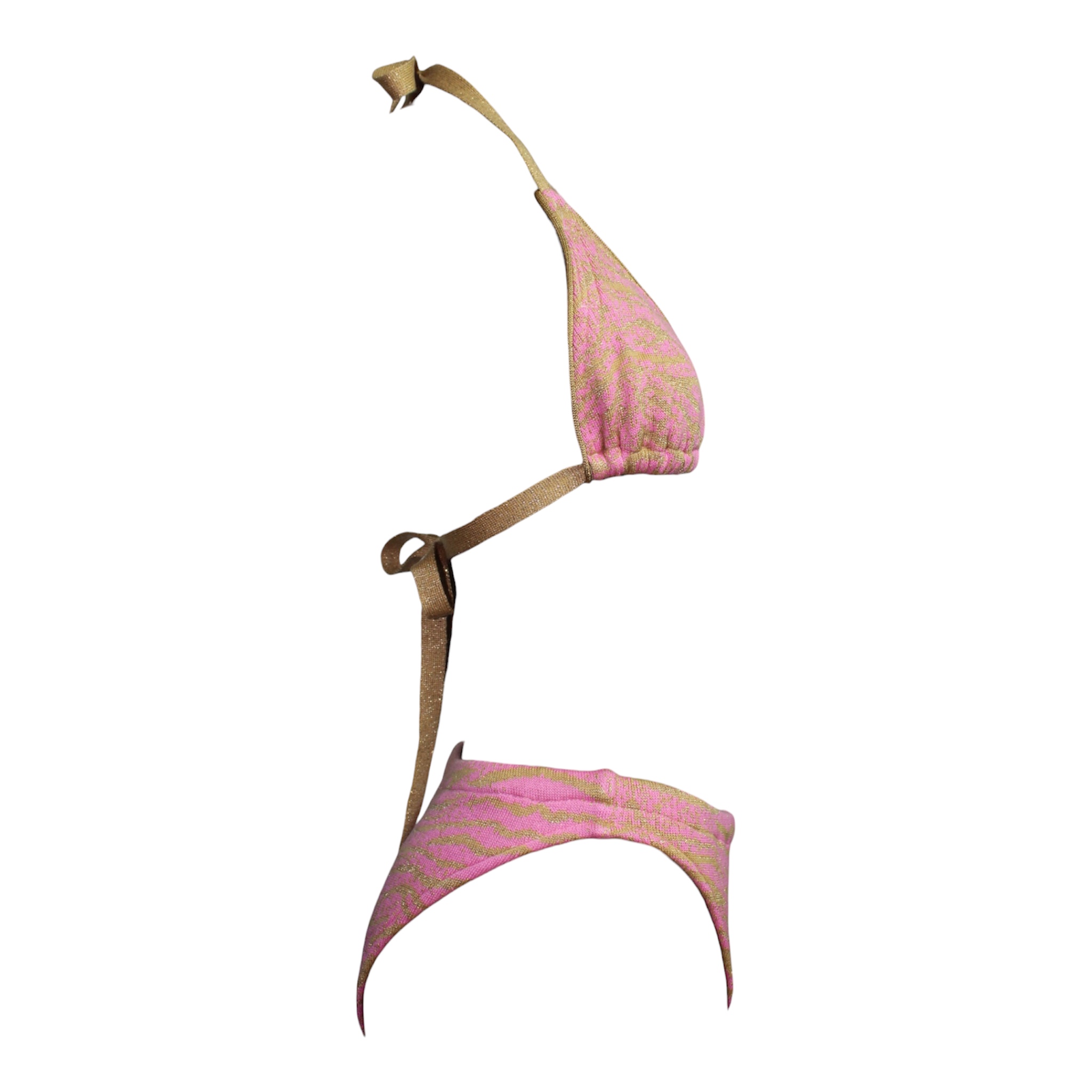 Charlee Brazilian Bikini - Pink - Image 3