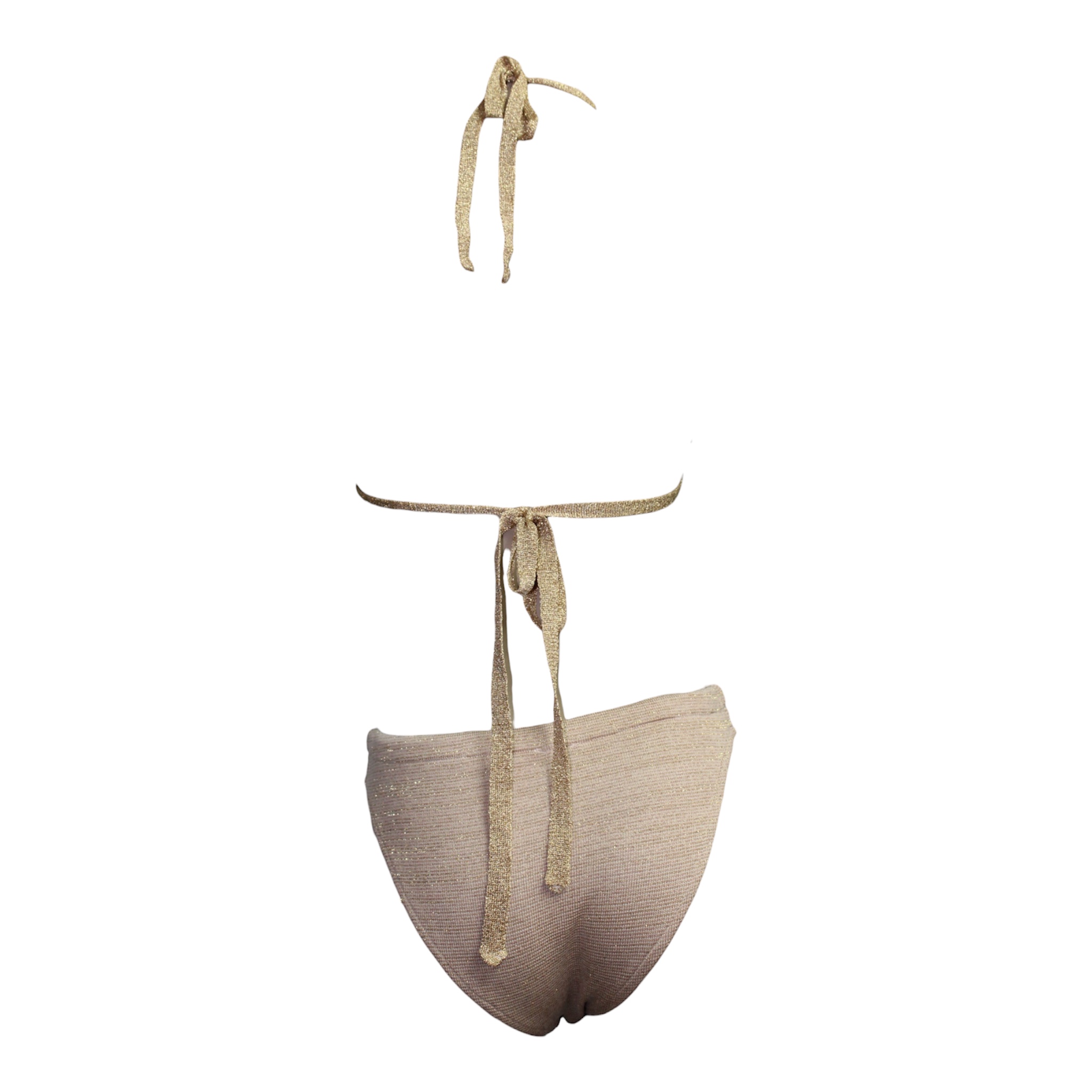 Arete Brazilian Bikini - Gold - Image 4